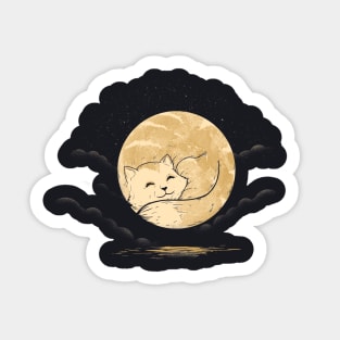 Sleepy Cat Sticker